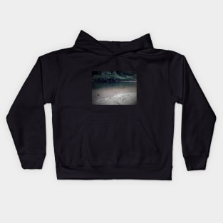 Riverside Beach (dark) Kids Hoodie